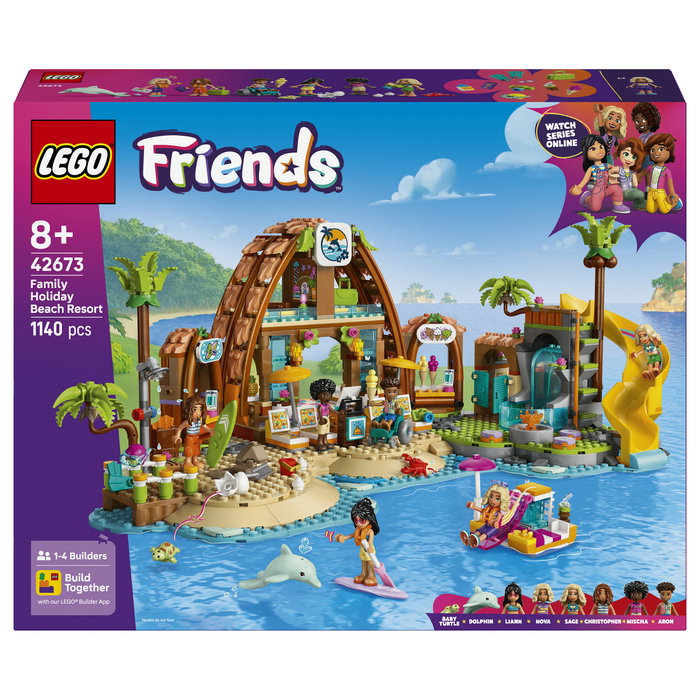 LEGO Friends Hotel de Vacaciones Familiares en la Playa 42673 LEGO Friends Hotel de Vacaciones Familiares en la Playa 42673