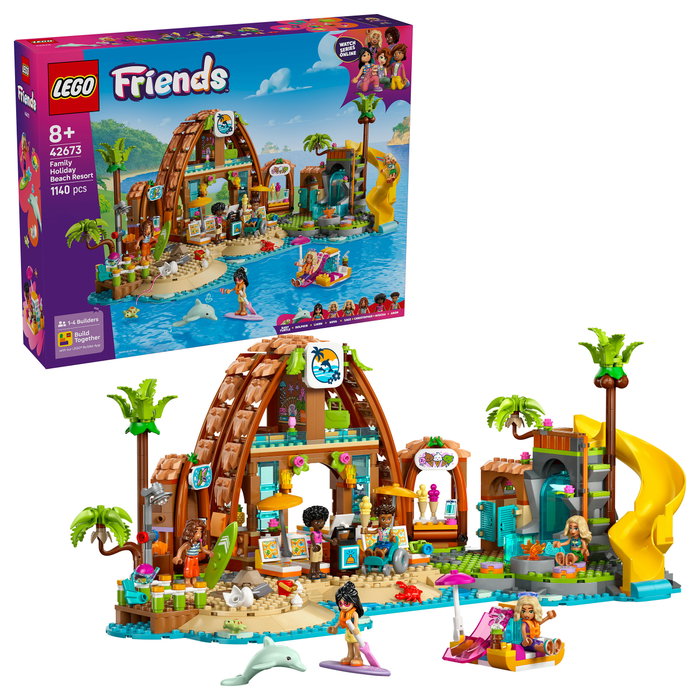 LEGO Friends Hotel de Vacaciones Familiares en la Playa 42673 LEGO Friends Hotel de Vacaciones Familiares en la Playa 42673