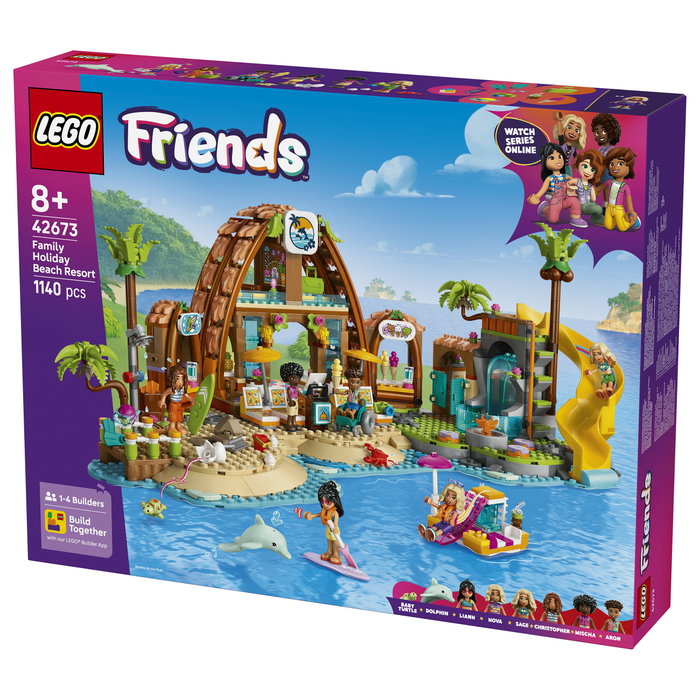LEGO Friends Hotel de Vacaciones Familiares en la Playa 42673 LEGO Friends Hotel de Vacaciones Familiares en la Playa 42673