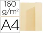Exacompta Subcarpeta de Cartulina A4 Crema con Solapa Interior - 160 g/m², Modelo Nature Future, Certificado PEFC