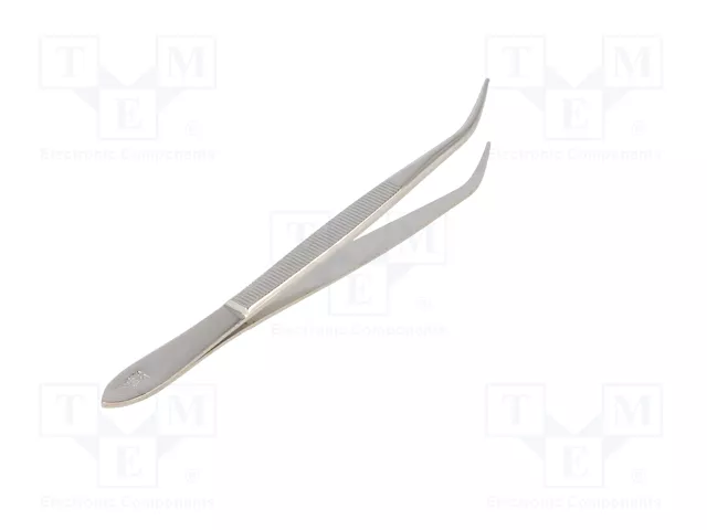 DONAU ELEKTRONIK Pinza acodada de 120 mm con filos prolongados