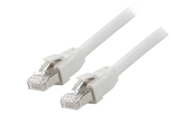 Equip 608010 Cable de Red Ethernet Cat8.1 S/FTP (S-STP) 1 Metro Gris, RJ45 a RJ45, 40 Gbit/s, 2000 MHz, PoE++ (4PPoE), Libre de Halógenos