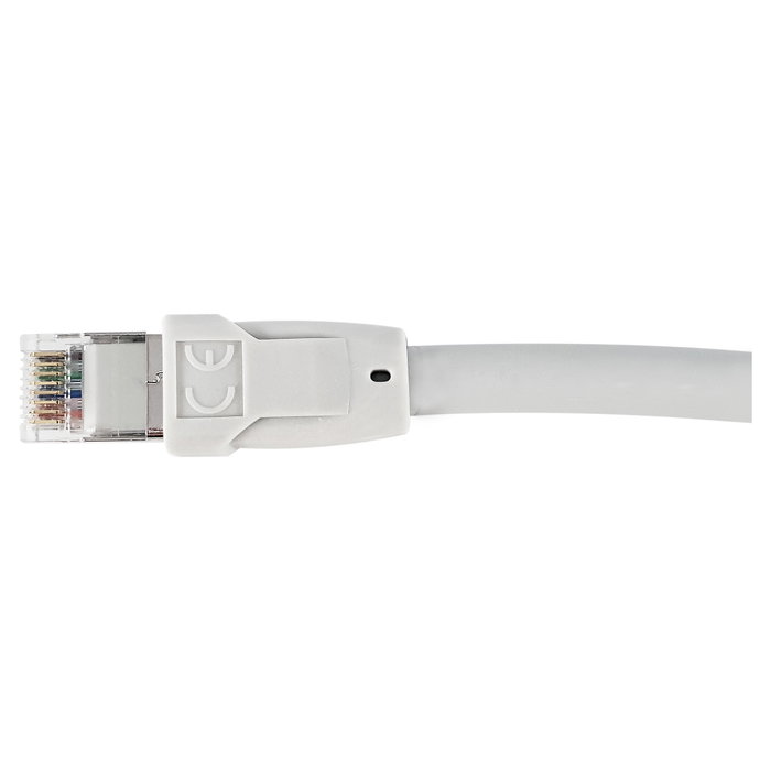 Equip Cable de Red CAT8.1 S/FTP 2xRJ45 1.00m Gris (SSTP)