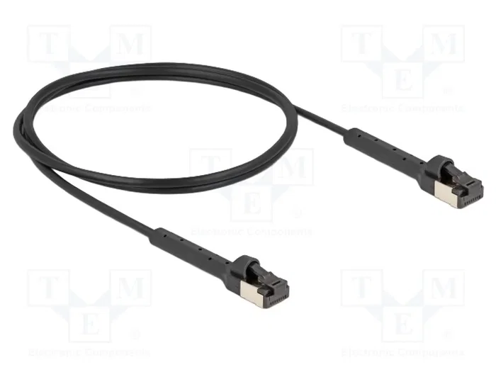 DeLOCK Cable de red Cat8.1 RJ45 Slim 1 m Negro DeLOCK Cable de red Cat8.1 RJ45 Slim 1 m Negro