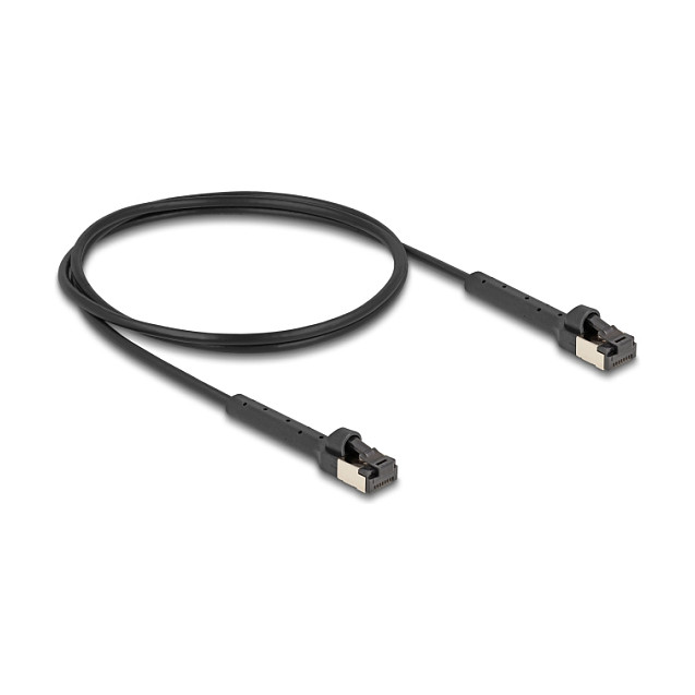 DeLOCK Cable de red Cat8.1 U/FTP RJ45 1 m Negro DeLOCK Cable de red Cat8.1 U/FTP RJ45 1 m Negro