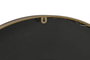 DKD Home Decor Reloj de Pared Metal y Cristal Negro y Dorado