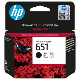 HP 651 Black Original Ink Advantage Cartridge (C2P10AE)