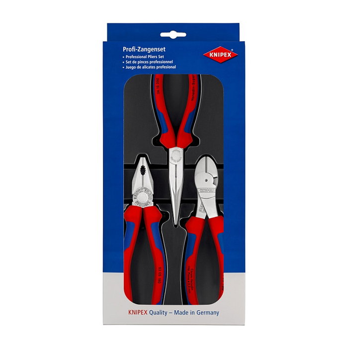 Knipex Juego de montaje de 3 piezas Knipex Juego de montaje de 3 piezas