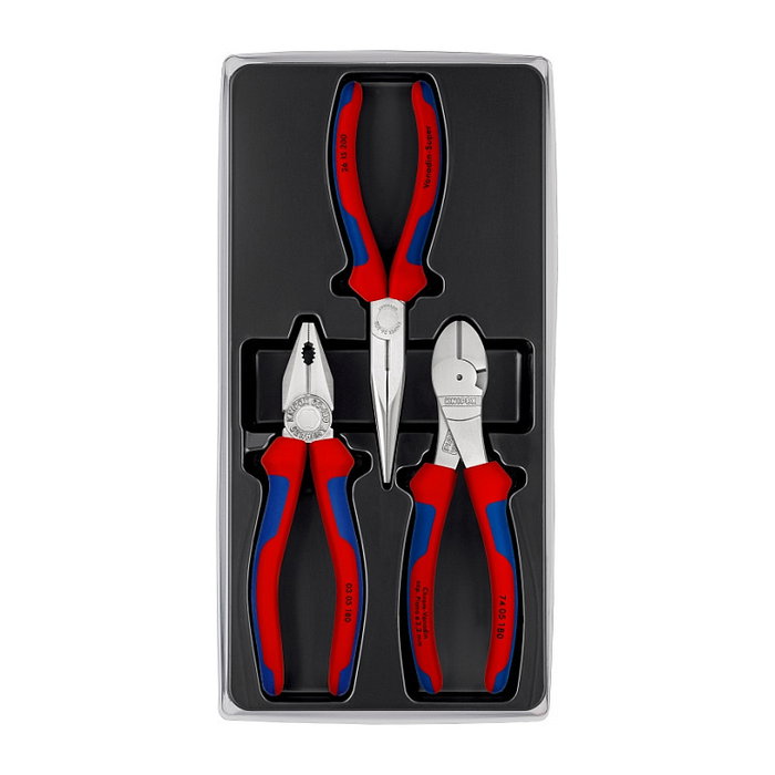 Knipex Juego de montaje de 3 piezas Knipex Juego de montaje de 3 piezas