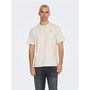 Camiseta de Manga Corta Hombre Only & Sons Onsdawson Reg Blanco
