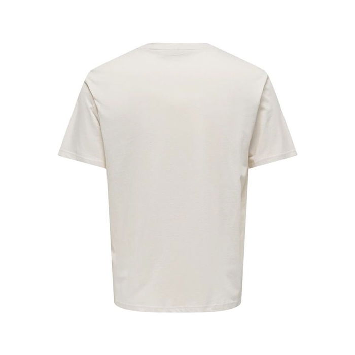 Camiseta de Manga Corta Hombre Only & Sons Onsdawson Reg Blanco