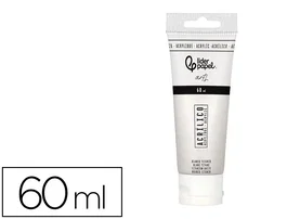 Liderpapel Pintura acrílica Blanco titanio tubo de 60 ml