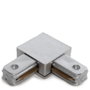 Alumi Conector 90° para Carril de Focos LED Aluminio
