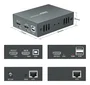Level One HVE-8111 Kit Extensor HDMI sobre Cat.5/6 4K 100m con Extensión USB
