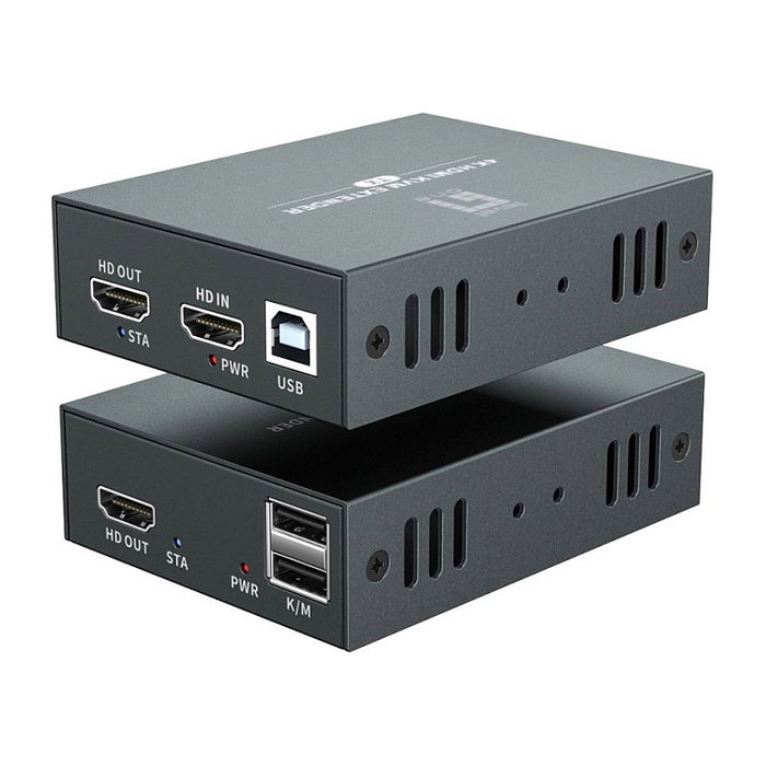 LevelOne Extensor HDMI HVE-8111 por Cable Cat.5/6 Kit, 4K Ultra HD 3840 x 2160 a 100m, 60 Hz, HDCP 2.2, Negro LevelOne Extensor HDMI HVE-8111 por Cable Cat.5/6 Kit, 4K Ultra HD 3840 x 2160 a 100m, 60 Hz, HDCP 2.2, Negro