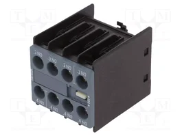 Siemens 3RH29111FA40 Bloque de contactos auxiliares 4S S00/S0 frontal con conexión por tornillo