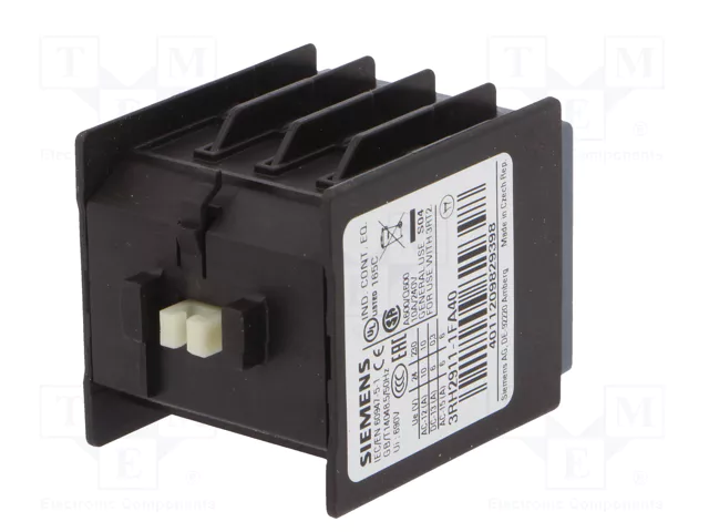 Siemens 3RH29111FA40 Bloque de contactos auxiliares 4S S00/S0 frontal con conexión por tornillo