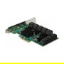 DeLOCK Tarjeta Controladora SATA PCIe x4 de 16 Puertos Internos, 6 Gbit/s, para PC, Compatible con Windows 10/8.1 y Linux