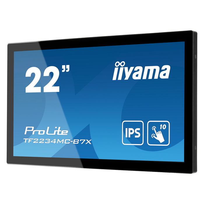 Iiyama TF2234MC-B7X Monitor Táctil 21.5 Pulgadas (54.6 cm) IPS, 16:9, HDMI y DisplayPort, Panel M-Touch