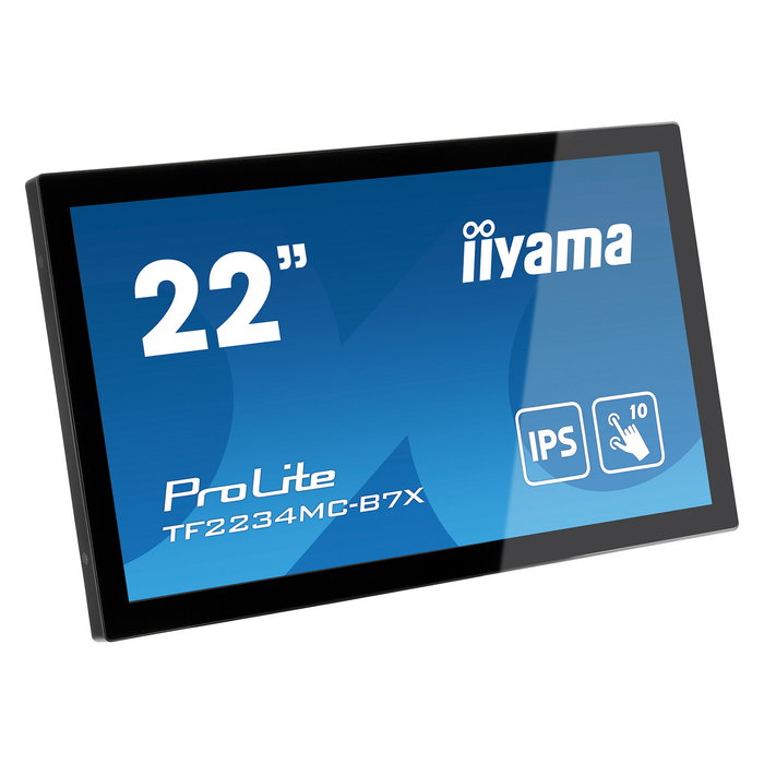 Iiyama TF2234MC-B7X Monitor Táctil 21.5 Pulgadas (54.6 cm) IPS, 16:9, HDMI y DisplayPort, Panel M-Touch