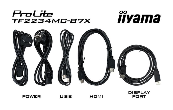 iiyama ProLite TF2234MC-B7X Monitor Táctil 21.5 Pulgadas Full HD IPS