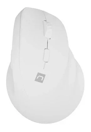 NATEC Crake 2 Ratón Vertical Inalámbrico Blanco NATEC Crake 2 Ratón Vertical Inalámbrico Blanco