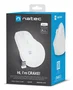 NATEC Crake 2 Ratón Vertical Inalámbrico Blanco