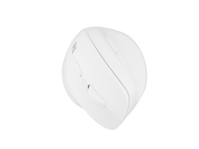 Natec Crake 2 Ratón Inalámbrico Vertical Óptico 2400 DPI 6 Botones Bluetooth 5.2 2.4 GHz Blanco