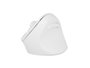 Natec Crake 2 Ratón Inalámbrico Vertical Óptico 2400 DPI 6 Botones Bluetooth 5.2 2.4 GHz Blanco