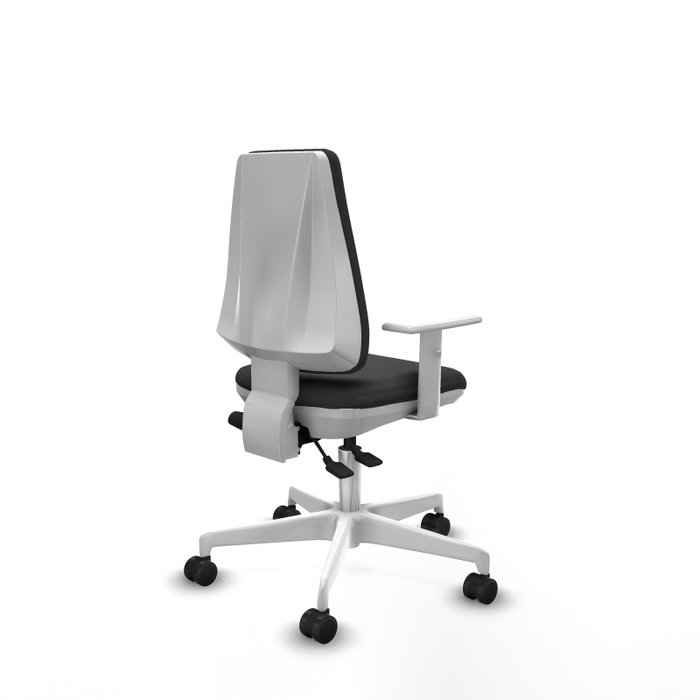 PIQUERAS Y CRESPO Silla de oficina Elche con mecanismo Asincro, Gris oscuro PIQUERAS Y CRESPO Silla de oficina Elche con mecanismo Asincro, Gris oscuro