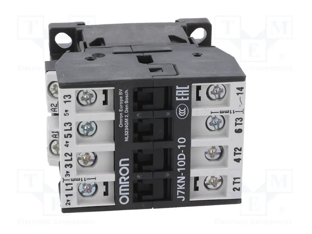 OMRON J7KN-10D-10 230 Contactor 3-polar 10A OMRON J7KN-10D-10 230 Contactor 3-polar 10A