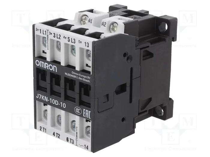 OMRON J7KN-10D-10 230 Contactor 3-polar 10A OMRON J7KN-10D-10 230 Contactor 3-polar 10A