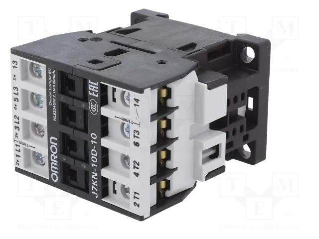 OMRON J7KN-10D-10 230 Contactor 3-polar 10A OMRON J7KN-10D-10 230 Contactor 3-polar 10A