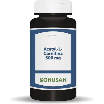 BONUSAN Acetil L-Carnitina 500mg, 60 cápsulas