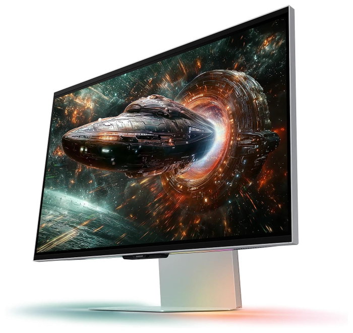 Samsung Odyssey 3D G9 LS27FG900XUXEN 27 pulgadas 4K 165Hz Plata