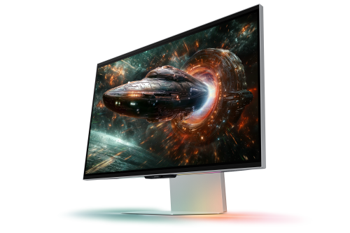 Samsung Odyssey 3D G90XF LS27FG900XUXEN 27 pulgadas 4K 165Hz Plata
