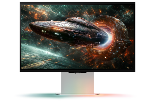 Samsung Odyssey 3D G90XF LS27FG900XUXEN 27 pulgadas 4K 165Hz Plata