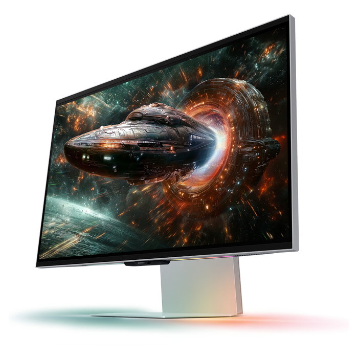 Samsung Odyssey 3D G9 LS27FG900XUXEN 27 pulgadas 4K 165Hz Plata