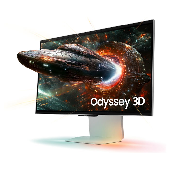Samsung Odyssey 3D G9 LS27FG900XUXEN 27 pulgadas 4K 165Hz Plata