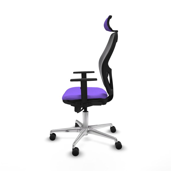 PIQUERAS Y CRESPO Silla de oficina Jorquera Lila y Negro PIQUERAS Y CRESPO Silla de oficina Jorquera Lila y Negro