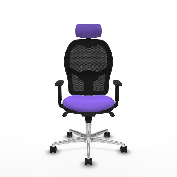 PIQUERAS Y CRESPO Silla de oficina Jorquera Lila y Negro PIQUERAS Y CRESPO Silla de oficina Jorquera Lila y Negro