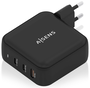 Aisens Cargador GaN 140W 2xUSB-C PD3.1 y 1xUSB-A Negro