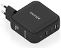 Aisens Cargador GaN 140W 2xUSB-C PD3.1 y 1xUSB-A Negro