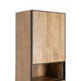Mueble Auxiliar Natural Madera de Mango 60 X 44 X 181 cm