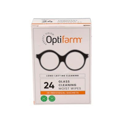 OPTIFARM Toallitas Limpiagafas 24 Unidades