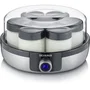 SEVERIN JG 3521 Yourtiere 7 botes de 150ml cada uno, 5 programas, apagado automático, 100% libre de BPA, graduación de notas, carrete de cable, 13W