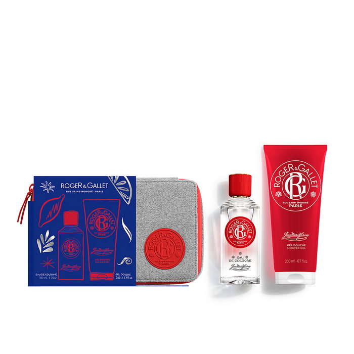 Roger & Gallet Jean Marie Farina Estuche de Regalo con Eau de Cologne y Gel de Ducha