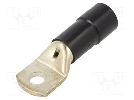 BM GROUP Punta de anillo tubular aislada M14 Ø 15mm negro