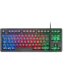 Mars Gaming MK023 Teclado Gaming H-Mech Red FRGB LED Anti-Ghosting