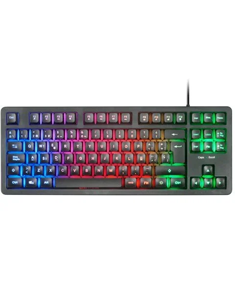 Mars Gaming MK023PT Teclado Gaming H-Mech Red TKL Negro Mars Gaming MK023PT Teclado Gaming H-Mech Red TKL Negro
